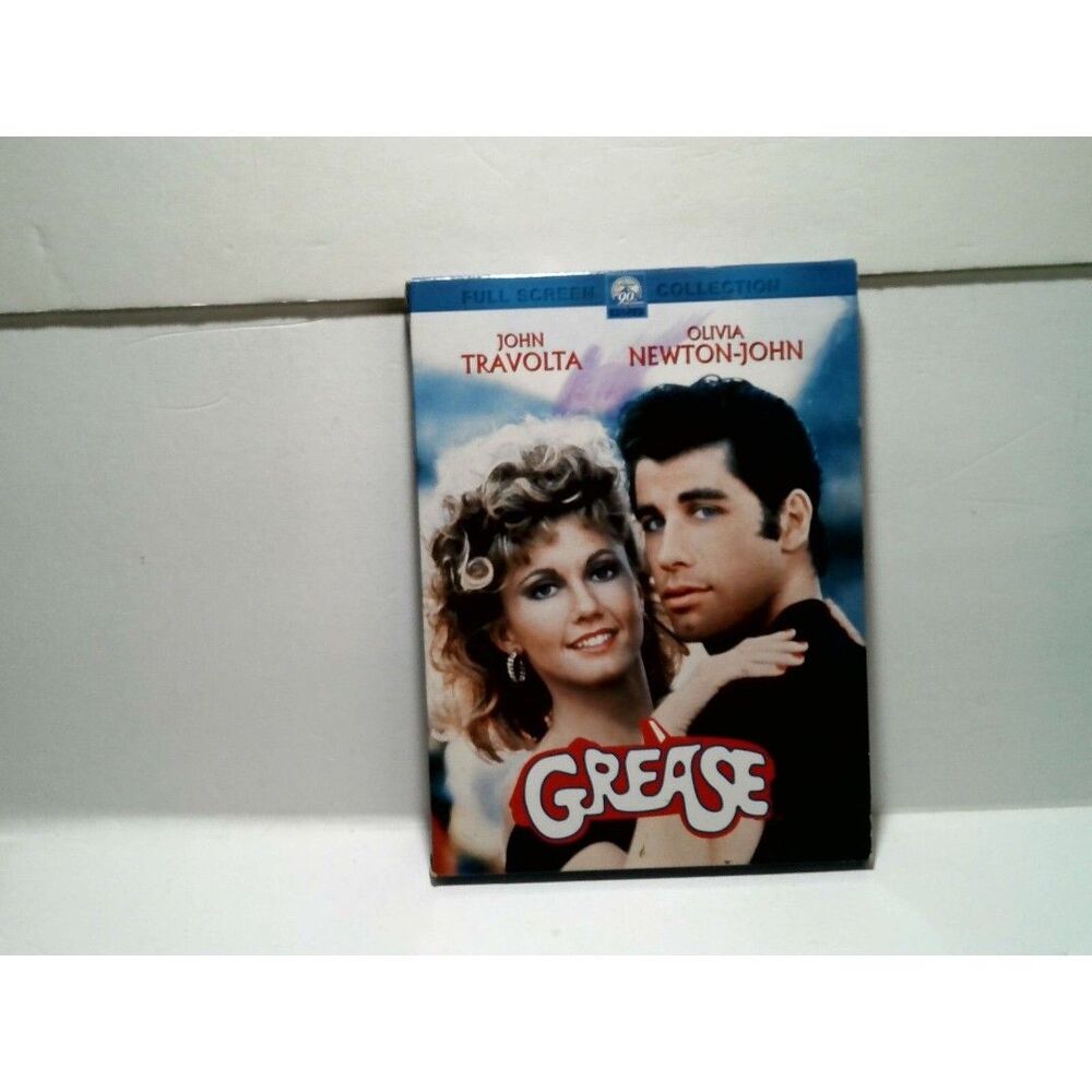 Grease DVD 2002 John Travolta Olivia Newton John Musical Comedy Love/Romance